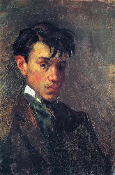 Pablo Picasso Classical Oil Painting Self Portrait